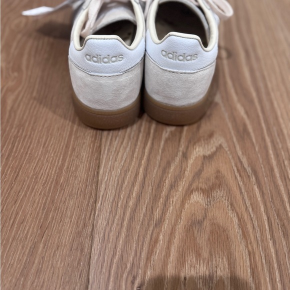 adidas Women's Spezial Sneakers in Cream and Tan - Picture 3 of 5